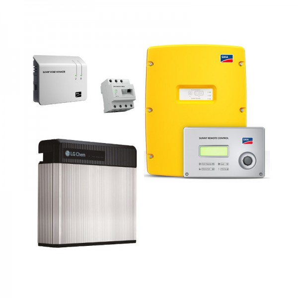 LG Chem RESU 10-SMA SI 6.0H-11 flexible storage set