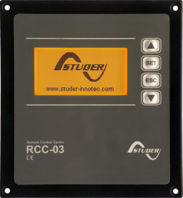 RCC-03 Remote Control and Programming Centre for Xtender Series 