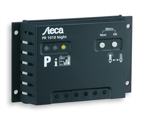 Steca PR1010N - 12/24V 10/10A Solar Charge Regulator