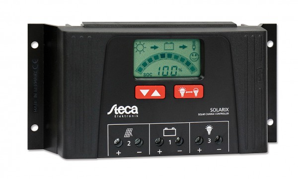 Steca Solarix 2525 - 12/24V 25/25A Solar Charge Regulator